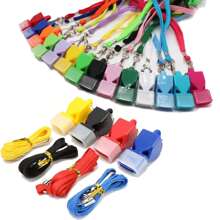 2025 New | Professional Grade ABS High Frequency Nuclear Free Referee Whistle, Sports Events Basketball Soccer Volleyball Competition Whistle, Life Saving Emergency Outdoor Training Whistle, And Teacher Essentials 1pc [Multi-Color Choice]