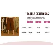 Women's Pantacourt Linen High Waist Trousers With Bow And Pockets - Rust Brown - View 3