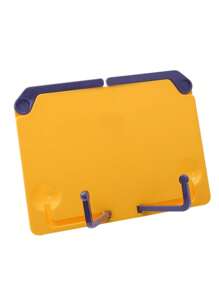 1pc Portable Reading Book Desk Stand Sheet Music Stand Adjustable Cookbook Holder