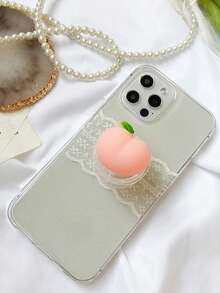 1pc Cute Animal Anti-Stress Squeeze Bubble Phone Stand, Pull & Push Design Compatible With IPhone, Android Phone, Gift For Birthday, Family, Friends Push-Pull Phone Grip, Phone Holder, Phone Accessories - Multicolor - View 5