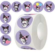 Sanrio Sanrio 500pcs Hello Kitty Sticker Rolls - Colorful Stamping Stickers For Scrapbooking, Gift Wrapping, Party Favors And DIY Crafts - Matte Finish, Reusable Sticker Rolls, Suitable For Home, Office And Commercial Use