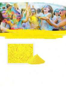 1pc Colored Powder, Hand-Thrown Powder, Colored Corn Powder, Colored Concert, Running, Fundraising, Fetal Gender Expression, Photography, Christmas, Summer Camp, Colored War, Marathon, Langley Wedding, Family Party, Mother's Day, Graduation Ceremony - Multicolor - View 11