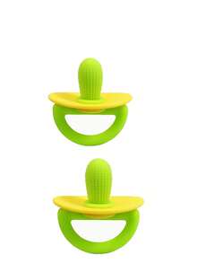 1个硅胶狗狗磨牙玩具 - 耐用磨牙棒，适合小型犬，幼犬磨牙玩具，互动宠物游戏配件。安抚奶嘴适用于小型宠物。不适合大型宠物。请谨慎下单。 - 彩色 - 查看 14