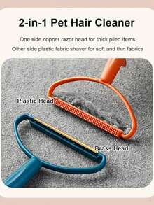 Portable Lint Remover - Double-Sided Cleaning Brush For Fabric, Clothes, Sweaters, And Coats - Efficiently Removes Pilling And Fur Balls- Suitable For Wool, Polyester , Important Note: Not Suitable For Delicate Fabrics Such As Silk, Chiffon, Lace, Thin Knits, Or Sheer Materials. Recommended For Sturdy Fabrics Like Wool, Denim, And Polyester Blends. - Multicolor - View 8