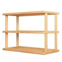 Étagère de bureau en bois, étagère de rangement à plusieurs niveaux pour utilisation au bureau à domicile