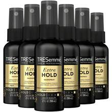 TRESemme Hairspray, Travel-Size, Extra Hold, Non-Aerosol Value Pack - 24-Hour Frizz Control Hair Care, Anti-Humidity Spray For Hair, Styling Products, Moisturizing Hair Spray, 2 Oz (Pack Of 6) - White - View 1