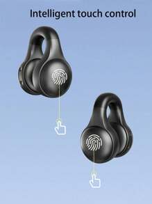 1 Pc Wireless Bluetooth Headset Mini Sports In-Ear Bluetooth Headset Sports Low Power Remote Noise-Proof Bluetooth Headset With Digital Display, Enhanced Bass Wireless Headset - Touch Control, Long Battery Life, Hands-Free Call Music And Exercise