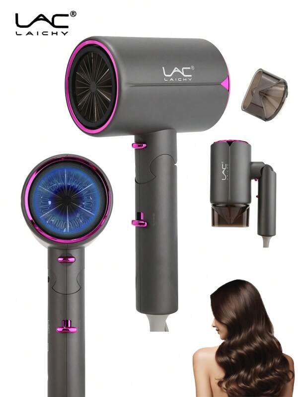 1pc UE Plug Power Household Hair Salon Style Secador de cabelo de secagem rápida, design moderno