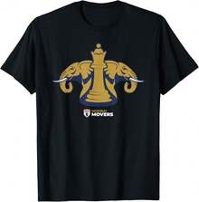 Camiseta del equipo de la Liga de Ajedrez Profesional PCL Mumbai Movers - Negro - Ver 1
