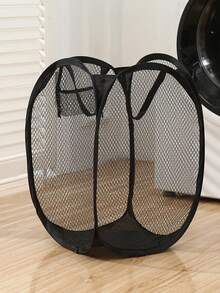 1 件可折叠玩具和娃娃收纳箱、毛绒玩具收纳篮、玩具收纳、透气洗衣容器、玩具和杂物收纳盒、带手柄的大型弹出式洗衣篮、浴室收纳盒、收纳篮、可折叠洗衣篮，适合返校使用 - 彩色 - 查看 14