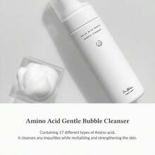 Amino Acid Gentle Bubble Cleanser |  4.73 Fl Oz(140ml )| Foam Cleanser | Daily Gentle Face Wash For Sensitive Skin | Vegan Korean Skin Care - 4.73 fl oz(140ml - View 3