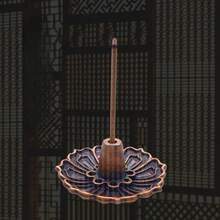 Hejin Lotus Fragrance Plug In Line Incense Plug In Lotus Porous Line Incense Burner Incense Seat Household Buddha Zen Aromatherapy Burner