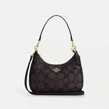 Coach Bolso grande de piel Teri, tipo hobo, para mujer.