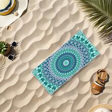 Oversized Bohemian Style Beach Towel - Soft, Lightweight, Super Absorbent Microfiber Towel Suitable For Travel, Swimming, Camping, Yoga, Fitness, Beach Vacation And Beach Parties - A Perfect Gift For Family And Friends - Multicolor - View 43