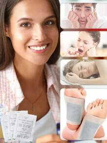 100/50/20/6 pezzi Cerotti naturali a base di erbe per i piedi, cerotti per la cura quotidiana per alleviare lo stress, favorire il sonno e il sollievo dai piedi freddi - Unguento per i piedi per adulti con zenzero, carbone di bambù, lavanda ed erbe, traspiranti e non irritanti, forniscono un temporaneo calore per uno stile di vita attivo