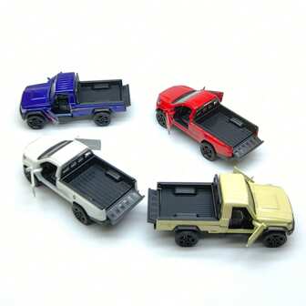 全新 1:36 比例合金仿真皮卡车模型，压铸车辆玩具收藏，适合 3-12 岁儿童，母亲节、节日、儿童节、感恩节礼物，返校