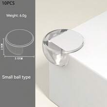 10/18件透明桌角保护套，硅胶儿童家具角保护套 - 彩色 - 查看 12