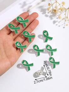 5 Stücke/Set süße rosa Schleife Brosche Anstecknadel, Revers-Anstecknadel-Set für Hemdkragen, Anti-Blinklicht Valentinstag