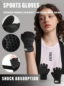 男女通用健身训练护腕，适用于举重、健身训练、体能训练、运动训练和骑行，提供减震和手部保护。健身配件、运动、健身房、家庭锻炼、女士健身手套、拳击手套、健身手套、健身手套、男士健身手套