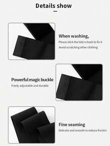 Waist Trainer For Women Waist Wraps For Stomach Snatch Me Up Bandage Tummy Body Belly Trimmer Wrap - Black - View 2