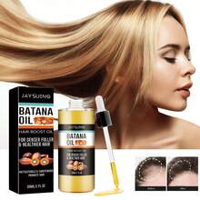 2Bottle Batana Oil For Women - 30ml Liquid Hair Care Treatment, Moisturizing Castor Oil For Normal Hair, Deep Nourishment And Volumizing Effects Hair Oil - màu đen - Xem 4