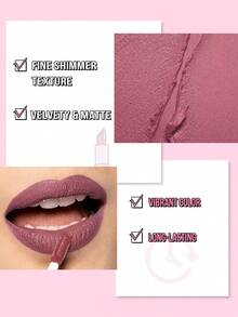 MISSLYN-2 件 Slay Queen 迷人彗星唇彩套装、唇彩、液体唇膏、闪光、闪耀、防晕染、透明成膜、全彩唇妆、色素丰富、滋养持久、质地柔滑