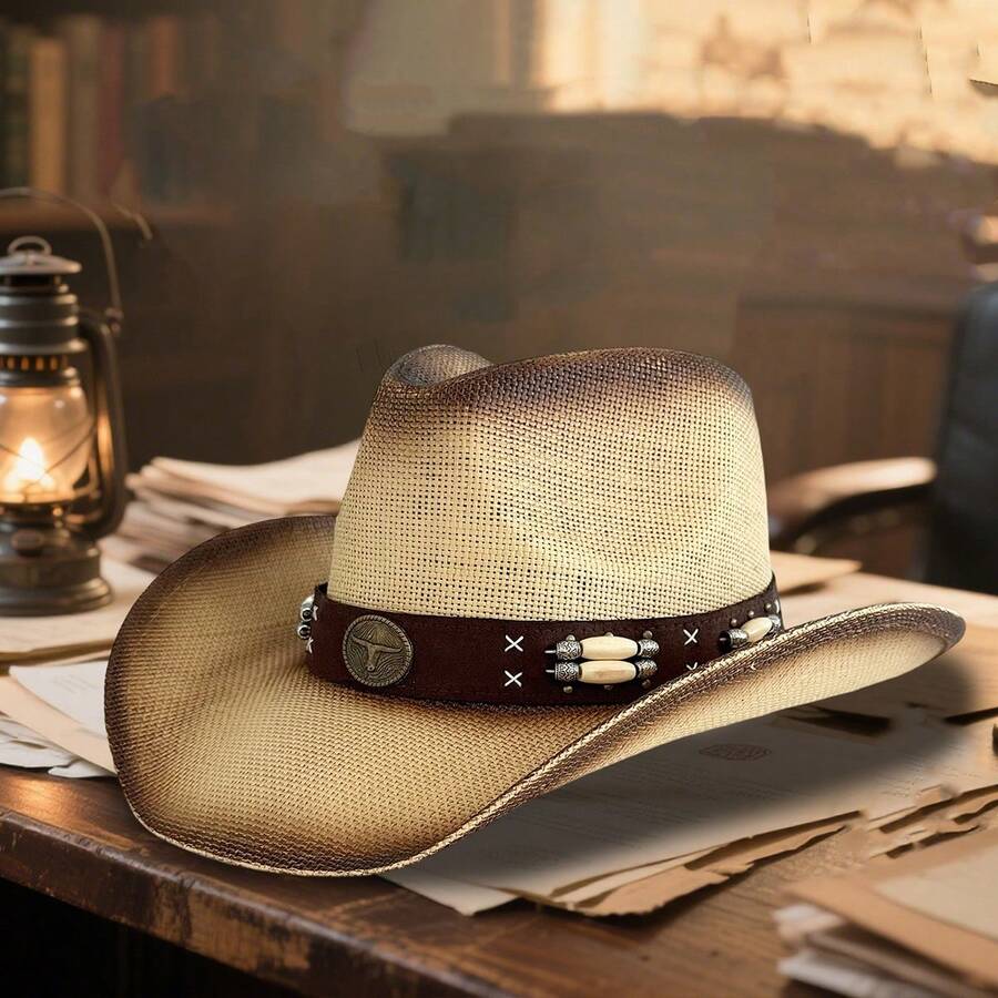 Women Funny Hat - 米色 - 查看 1