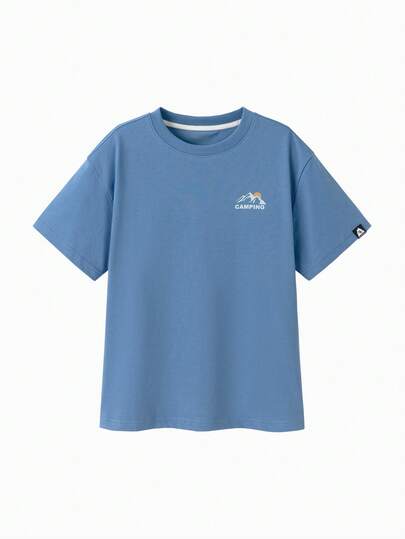 Balabala 儿童短袖T恤2025新款清凉速干上衣