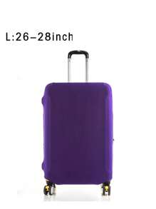 Luggage Cover Stretch Fabric Suitcase Protector Baggage Black Color Dust Case Cover Suitable For18-32 Inch Suitcase Case Travel Organizer For Travel Accessories Luggage Supplies For Back To School For Travel For Student For Women Men Vacation Summer Travel Essentials Holiday Bag For School School Accessories School Stuff