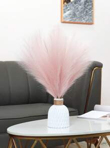 1 pièce Décoration artificielle de roseau de 21,6 pouces de hauteur pour le domicile, le salon, le mariage, l'anniversaire, le bureau, la chambre, l'hôtel, le hall. Décoration romantique, de rendu automnal