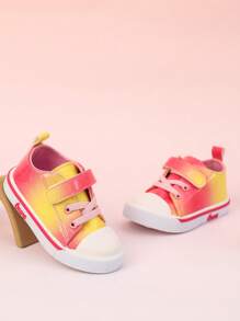 GENGASUN 1 pieza Zapatos casuales de PU para niñas pequeñas, de unicolor y puntera redonda, zapatos casuales de moda para primavera/verano