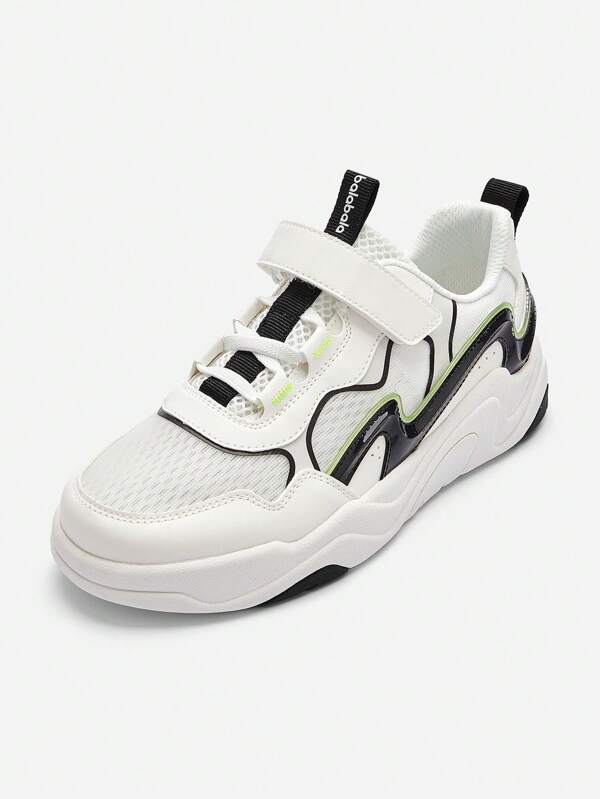 Balabala Kinder Freizeitschuhe, Jungen Sport-Boardschuhe, atmungsaktive Mesh-Schuhe, Sommerschuhe, rutschfest