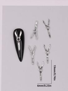 20/30pcsY2k Punk Manicure Decoration Rock Cool Girl Nail Accessories DIY Nail Supplies