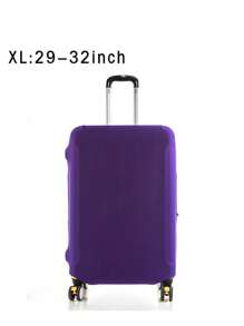 Luggage Cover Stretch Fabric Suitcase Protector Baggage Black Color Dust Case Cover Suitable For18-32 Inch Suitcase Case Travel Organizer For Travel Accessories Luggage Supplies For Back To School For Travel For Student For Women Men Vacation Summer Travel Essentials Holiday Bag For School School Accessories School Stuff