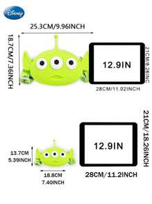 Disney 1PC Disney Officially Licensed Cartoon Cute Alien Losto Shoulder Crossbody Phone Bag Silicone Purse Compact Waterproof Wear-Resistant Storage Bag Foldable Soft Wallets Daily Combinations Can Be Used For Different Occasions A Souvenir Birthday Gift For Friends Family