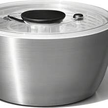 Steel Salad Spinner - Single - View 2