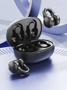 1 Pc Wireless Bluetooth Headset Mini Sports In-Ear Bluetooth Headset Sports Low Power Remote Noise-Proof Bluetooth Headset With Digital Display, Enhanced Bass Wireless Headset - Touch Control, Long Battery Life, Hands-Free Call Music And Exercise