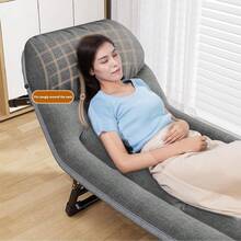 NetHong Foldable Sun Lounger Recliner Adjustable Back Rest Garden Indoor Folding Chair Outdoor Camping Garden Office Equipment UK