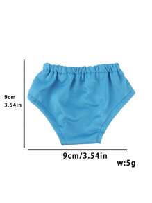 1 set de 6 piezas de ropa interior para muñecas de 18 a 22 pulgadas, opción de varios colores, accesorios de ropa de muñeca, adecuados como regalo de cumpleaños u ocasiones festivas para niñas pequeñas