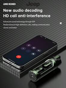 Jeep JP EW002 TWS 无线耳机 降噪耳塞 游戏视频耳机 HIFI 音质 运动耳机 - 均碼 - 查看 3