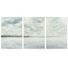 3 件帆布墙面艺术抽象风景印刷海报简约现代艺术自然墙面装饰可选画框 - 彩色 - 查看 10