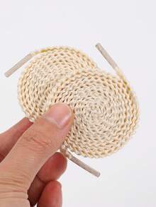 1 par de cordones planos para zapatillas, Serie de colores de dopamina, Cordones planos deportivos y de running unisex - Albaricoque - Ver 6