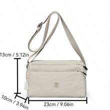 Crossbody Handbags For Women With Multi Pocket Shoulder Bag Nylon Travel Purse