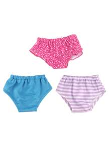 1 set de 6 piezas de ropa interior para muñecas de 18 a 22 pulgadas, opción de varios colores, accesorios de ropa de muñeca, adecuados como regalo de cumpleaños u ocasiones festivas para niñas pequeñas