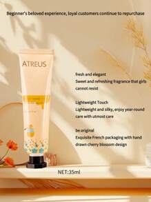 ATREUS Honey Hand Cream, 35ml/Tube Long-Lasting,High Moisturizing