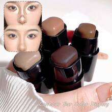 JUJU DREAM Long-Lasting Contour Stick: Matte Bronzer, Nose Sculpting Stick And Face Defining Solid Contour Cream - Travel-Friendly Design