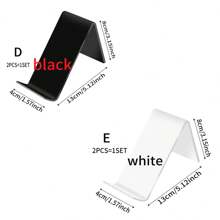 2 pezzi di Rastrelliera trasparente per scarpe in plexiglass, supporto per scarpe in acrilico trasparente