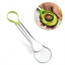 Stainless Steel Avocado Knife For Removing Pits And Slicing, Fruit Cutting Tool, Special Tool For Removing Pits Of Avocados And Slicing Of Dragon Fruits, Peeling Tool For Fruits
