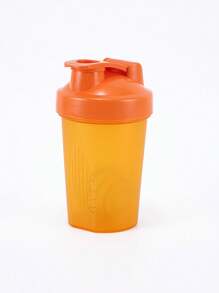 1 pièce Bouteille shaker 400 ml 14 oz pour shakes protéinés, bouteille shaker, tasse à shake fitness, gourde de sport, bouteille shaker avec fouet à billes, facilite l'ajout de doses et de liquides, avec marquages en relief mesurant les onces et les millilitres, parfait pour les shakes protéinés et les smoothies