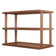 Étagère de bureau en bois, étagère de rangement à plusieurs niveaux pour utilisation au bureau à domicile
